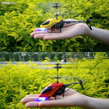 Drone helicóptero volador control remoto de 2.5 canales luz