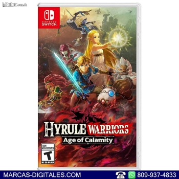 Hyrule warriors age of calamity juego para nintendo switch