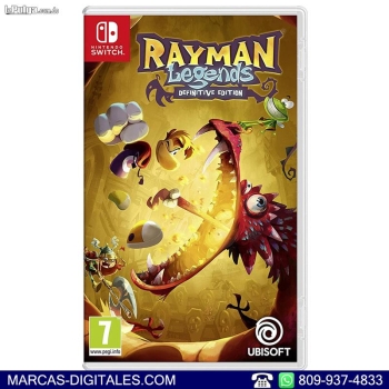 Rayman legends definitive edition para nintendo switch