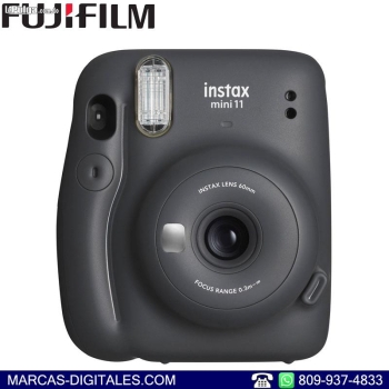 Fujifilm instax mini 11 color negro camara de fotos instantaneas