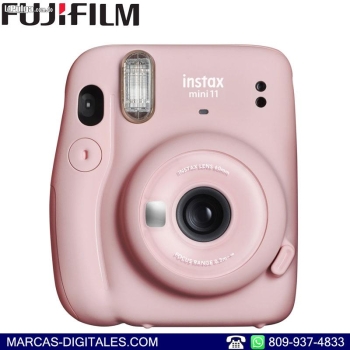 Fujifilm instax mini 11 color rosado camara de fotos instantaneas