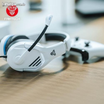 Headset fantech mh86 valor blanco w / microphone gaming rgb