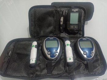 Glucómetro para medir el azúcar diabético 3 por uno