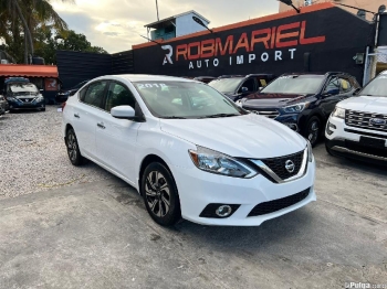 Nissan sentra s 2018 blanco recien importado