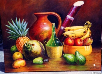 Pintor dominicano eusebio vidal pinturas costumbrista dominicana
