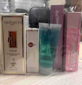 Kit de cosmeticos skin care productos italianos e americanos