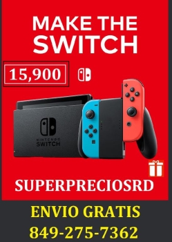 Nintendo switch nuevo superpreciosrd