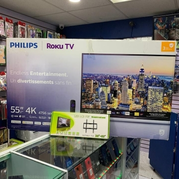 Televisiones smart philips 55 pulgadas 4k full hd