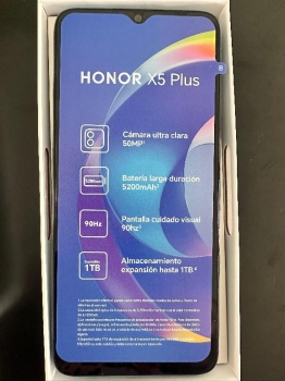 Se vende honor x5 plus 64gb