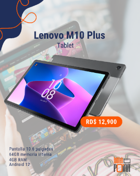 Tablet lenovo m10 plus - 64gb 4gb ram pantalla 10.6 pulgs