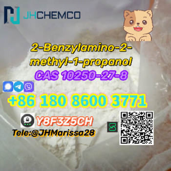 Big sale cas 10250-27-8 2-benzylamino-2-methyl-1-propanol threema y8f3