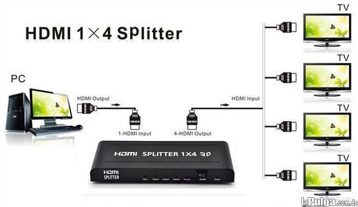 Divisor / Duplicador / Repetidor Hdmi Multi Pantalla 4k Splitter Foto 6401218-4.jpg
