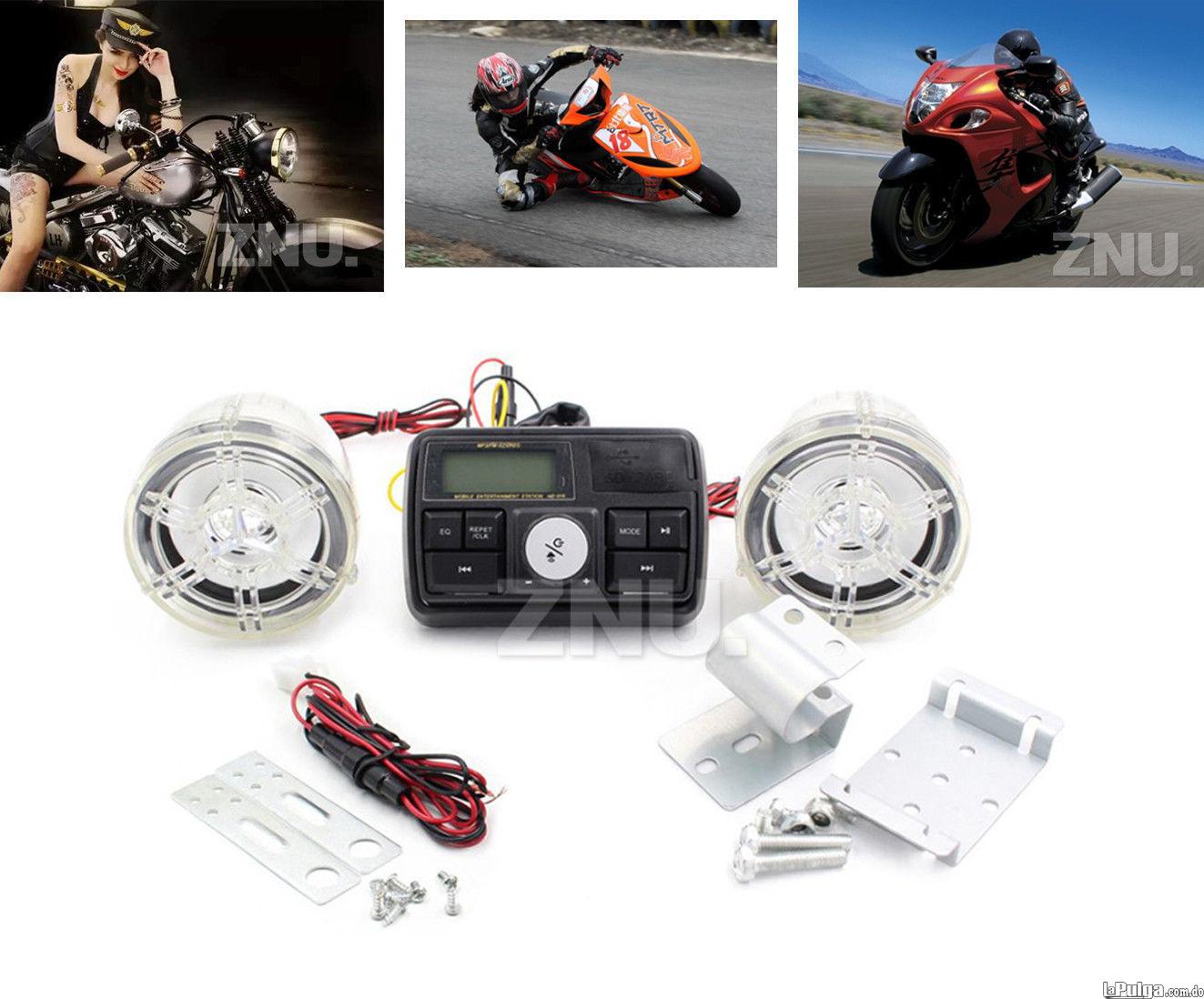 Radio Fm Bocina Para Motor / Motocicletas Bluetooth/ A Prueba de agua Foto 6565359-2.jpg