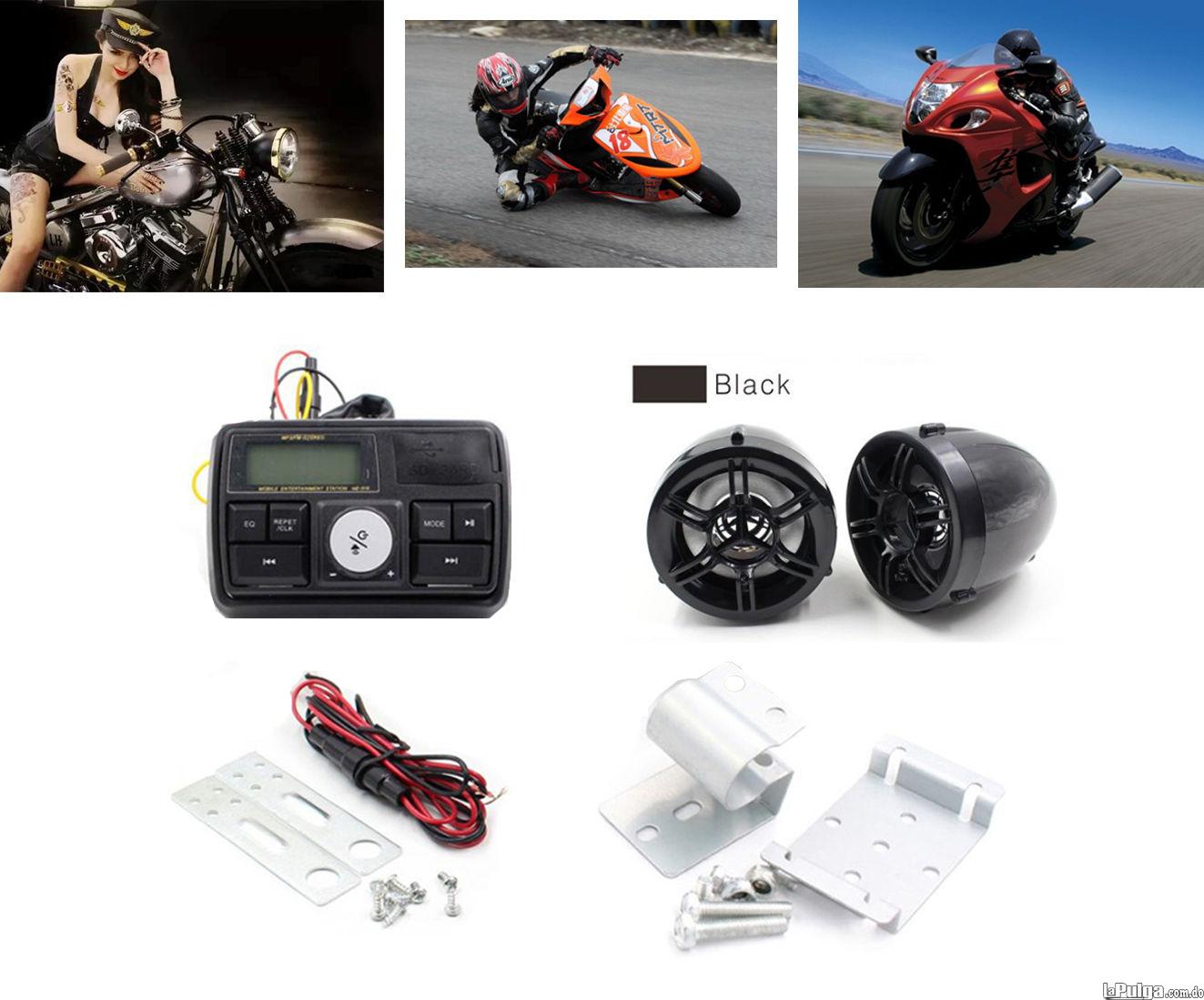 Radio Fm Bocina Para Motor / Motocicletas Bluetooth/ A Prueba de agua Foto 6565359-4.jpg