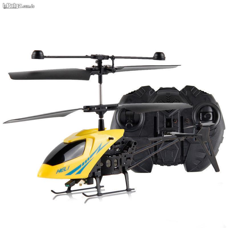Drone Helicóptero Volador Control Remoto De 2.5 Canales Luz Foto 6566577-1.jpg