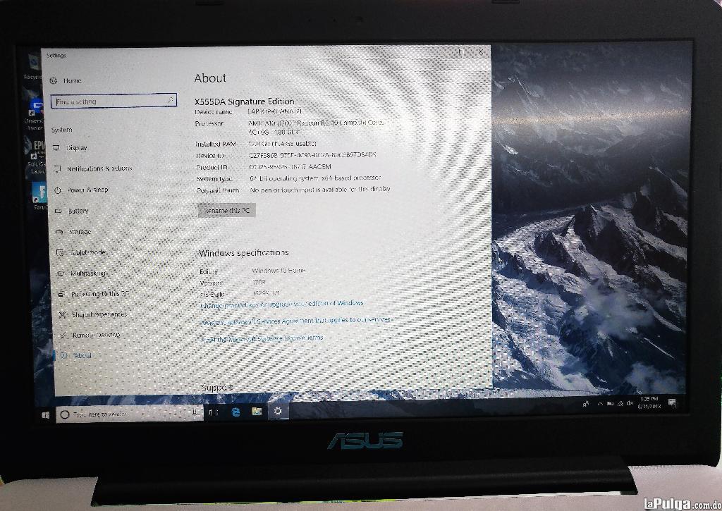 Laptop Asus / Quad-core / 256gb Ssd / 8gb Ram / Radeon R6 Foto 6566725-7.jpg