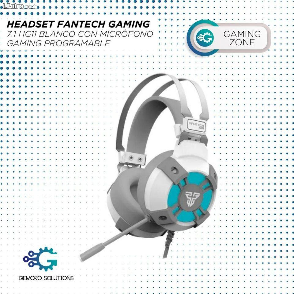 Headset Fantech 7.1 HG11 Captain Blanco Con Micrófono Gaming Program Foto 7086731-1.jpg