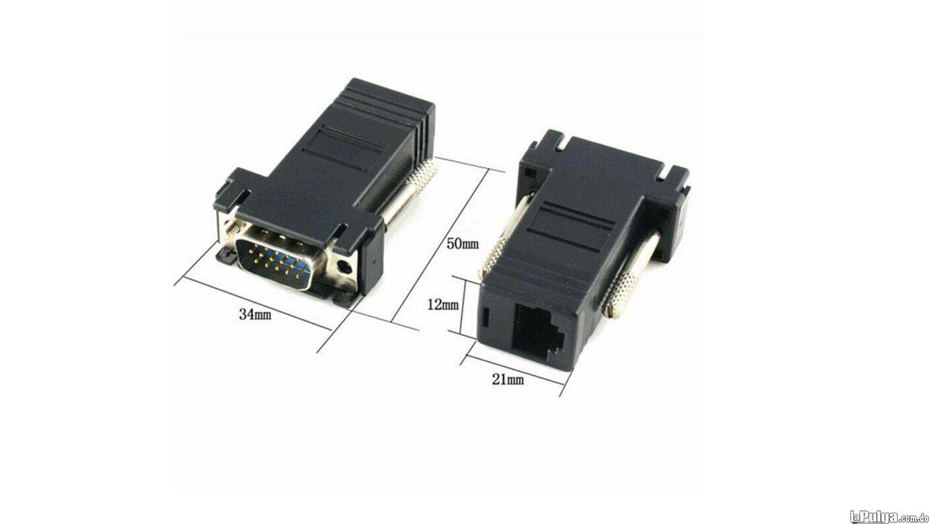 Adaptador extensor VGA sobre cable CAT5/CAT6/RJ45 Foto 7115157-2.jpg