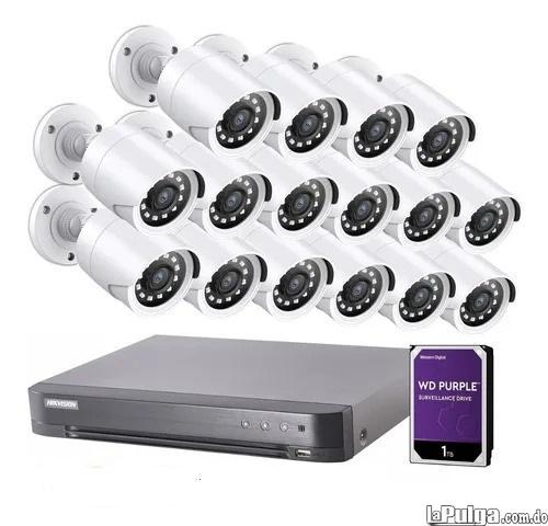 KIT de 16 Cámaras de seguridad  DVR  Cables  Mouse CCTV Foto 7117414-5.jpg