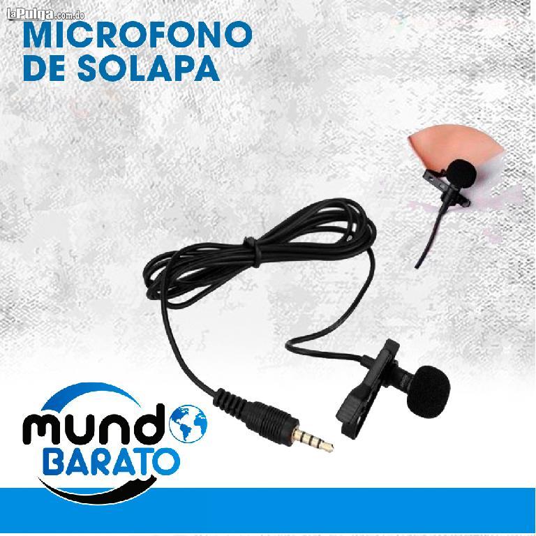 Microfono Solapa Profesional 3.5 Mm Lavalier clip CELULAR  Foto 7124731-4.jpg