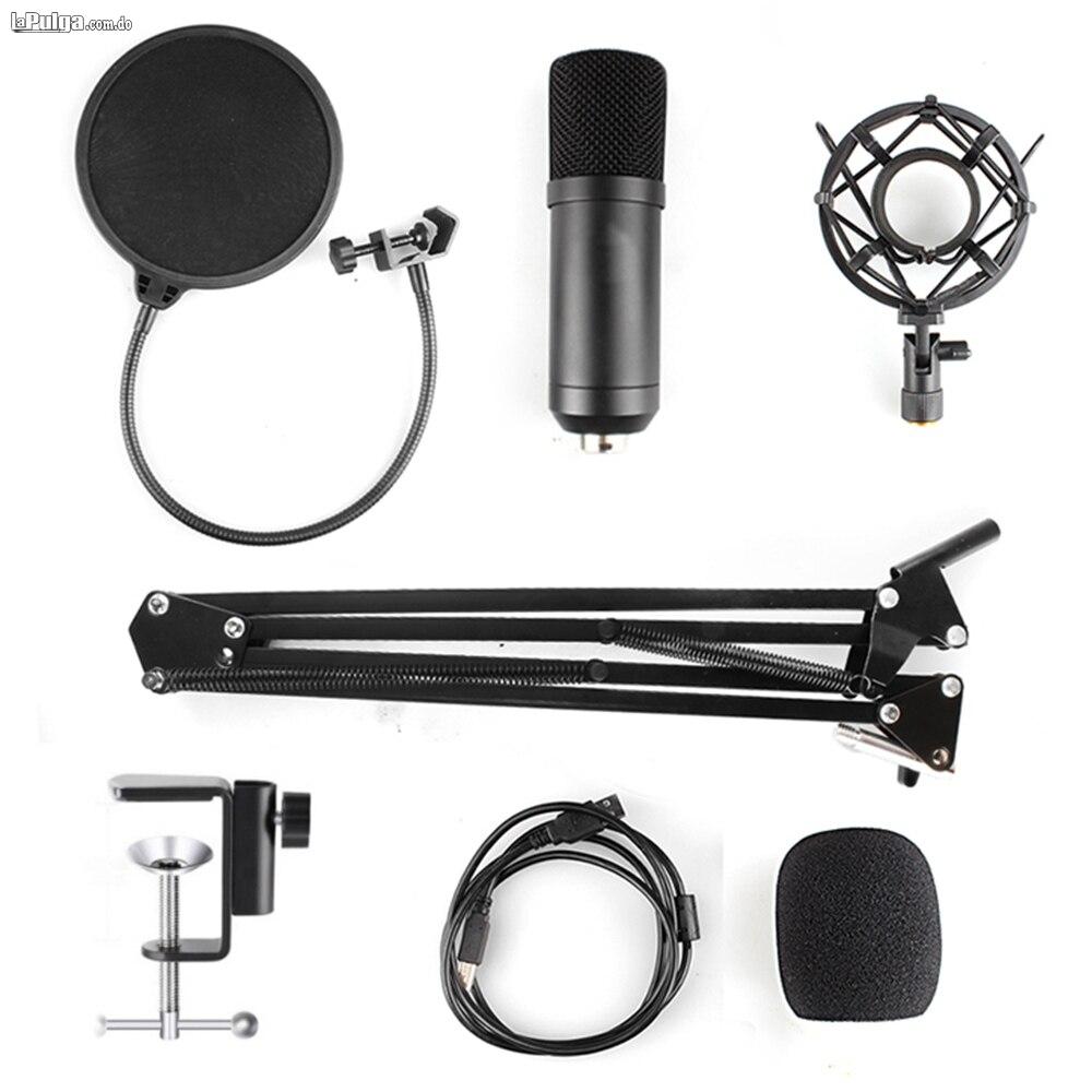 Microfono De Condensador Profesional Kit EStudio  Araña  anti pop  Foto 7124732-2.jpg