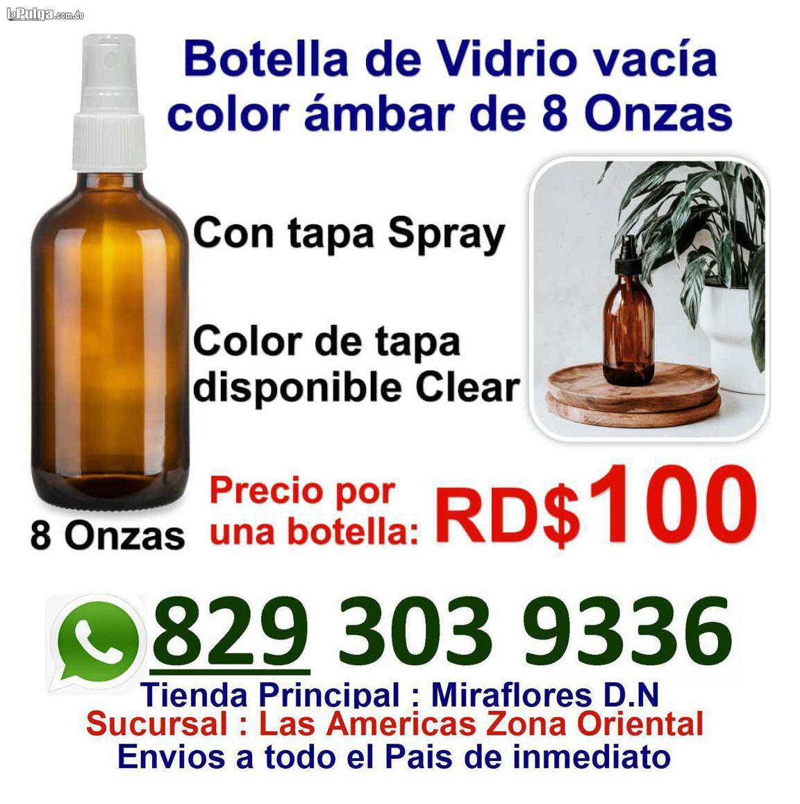 botellas frascos cristal ambar para cosmeticos o limpieza casa hogar Foto 7137189-2.jpg