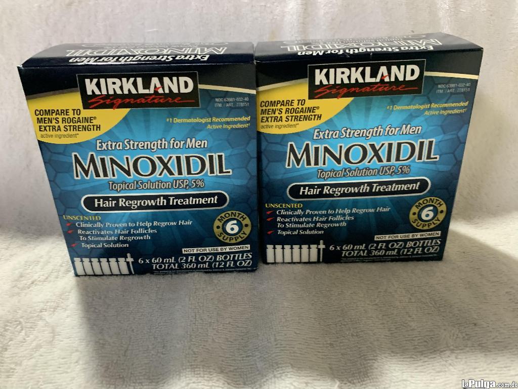 Minoxidil Kirkland al 5 Original 450 la Unidad si compra 1 caja enter Foto 7138855-1.jpg