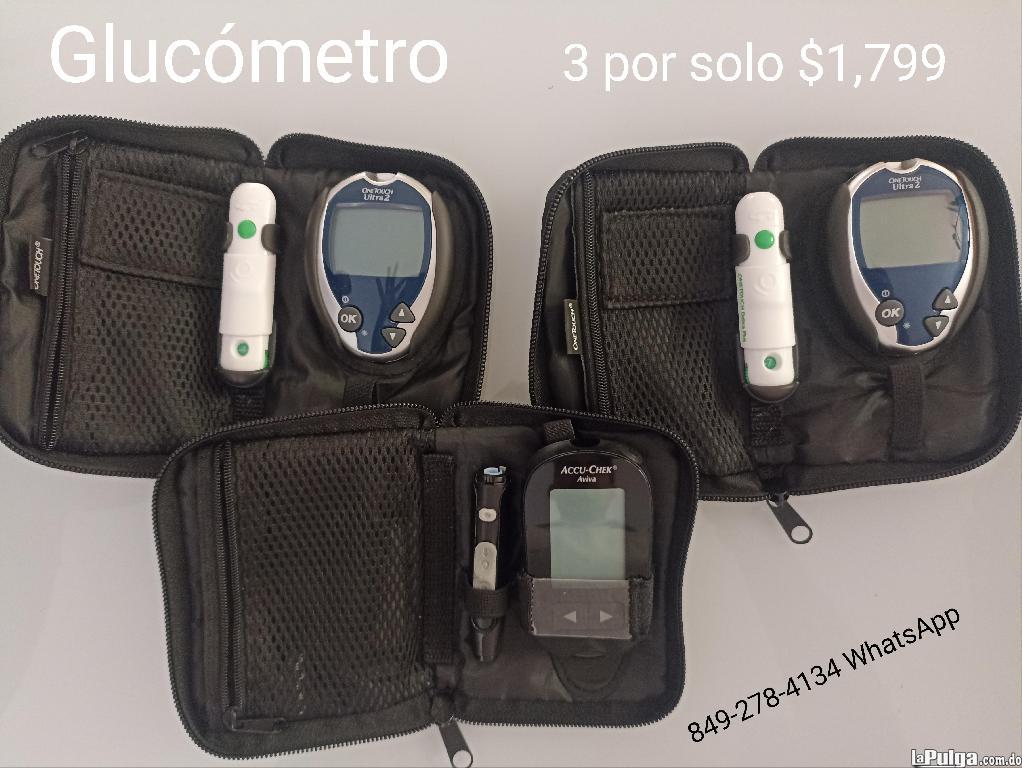 Glucómetro para medir el azúcar diabético 3 por uno Foto 7142043-2.jpg