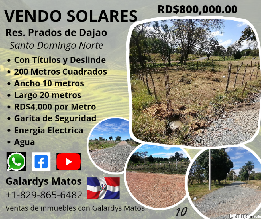 Solares en Residenciales de Santo Domingo Norte y Mas Foto 7153481-5.jpg