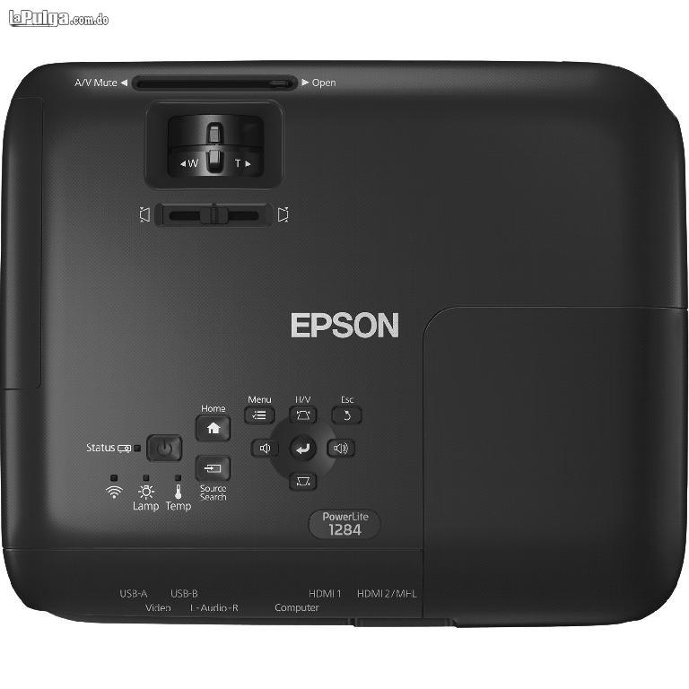 Proyector Epson 3200 lumens mod 1284 HDMI VGA USB con cables y contr Foto 7160950-1.jpg