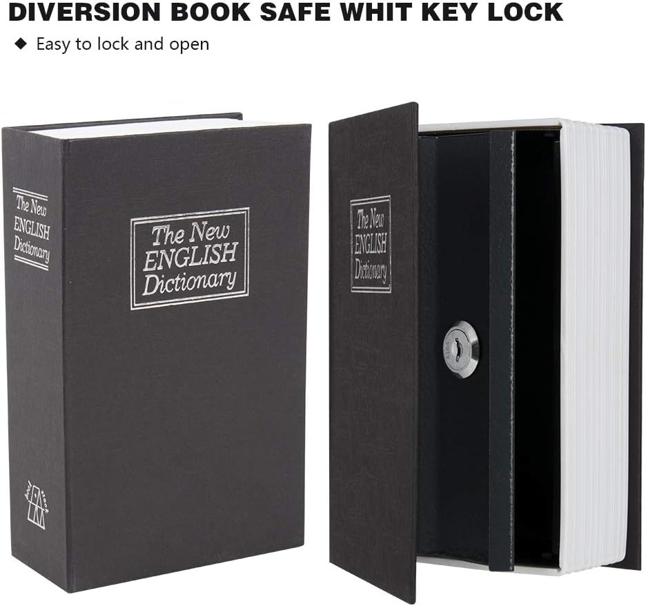 Caja fuerte libro secreto con cerradura de llave seguridad Foto 7162628-4.jpg