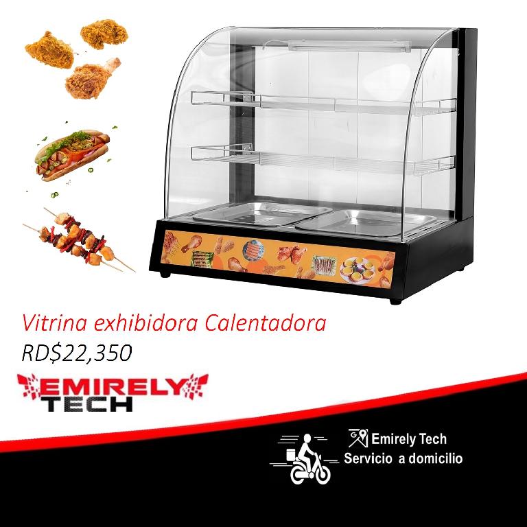 Vitrina electrica exhibidora calentadora de comida rapida Foto 7170344-1.jpg