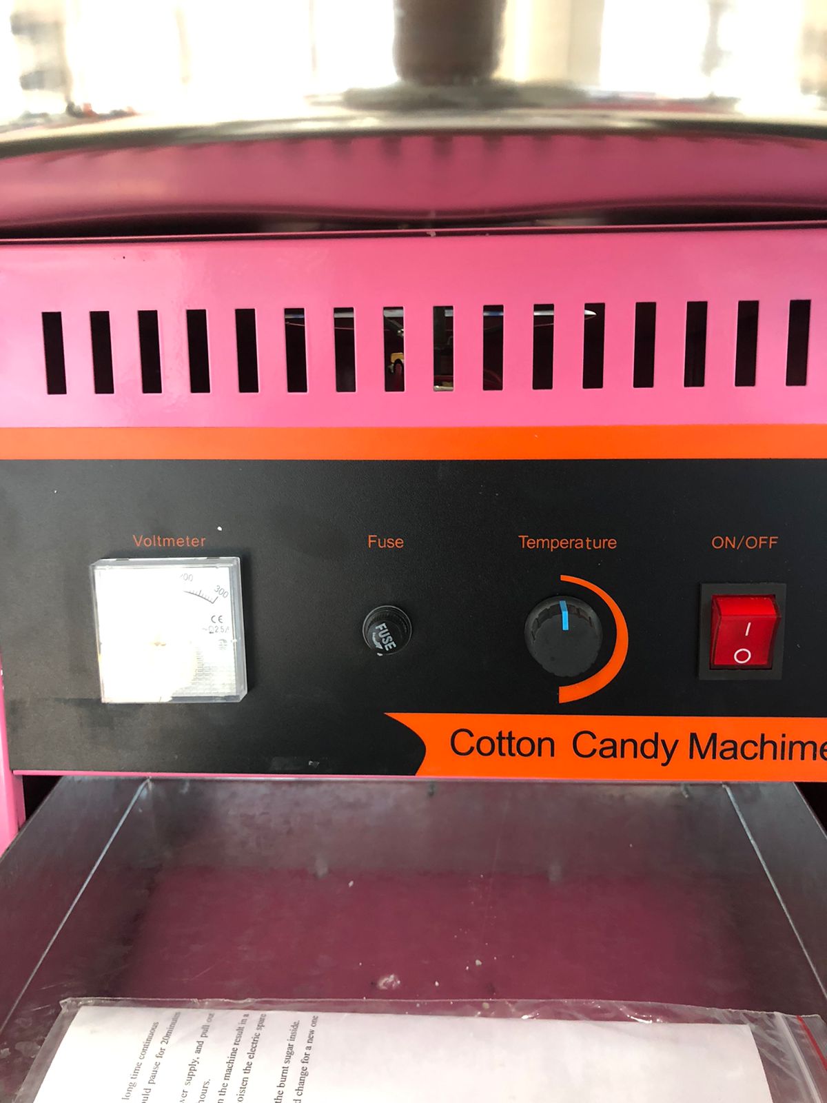 Maquina electrica de algodon de azucar Generadora algodon Foto 7171471-5.jpg