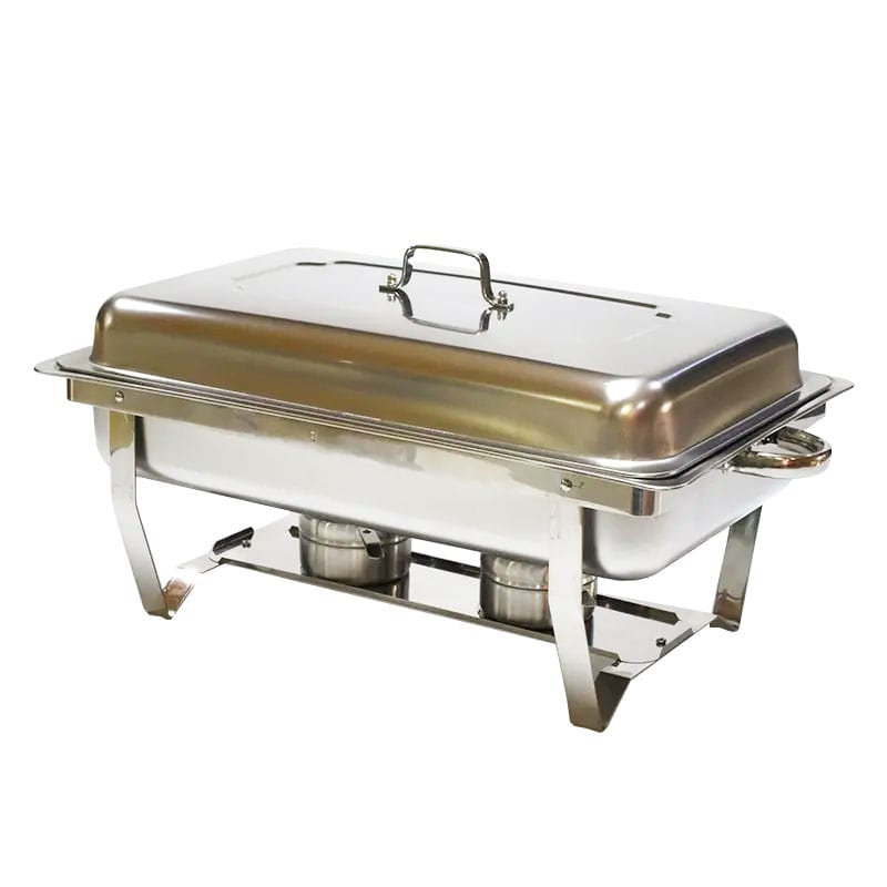 Chafing dish de acero inoxidable 2 quemadores chef and dish  Foto 7176849-1.jpg