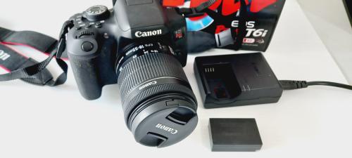 Cámara Digital Canon EOS Rebel T6i con su mochila Foto 7177252-1.jpg