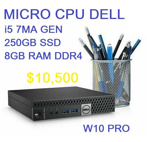 CPU MICRO DELL OPTIPLEX 5050 7MA i5 8GB DDR4 250GB SSD HDMI  Foto 7187022-2.jpg