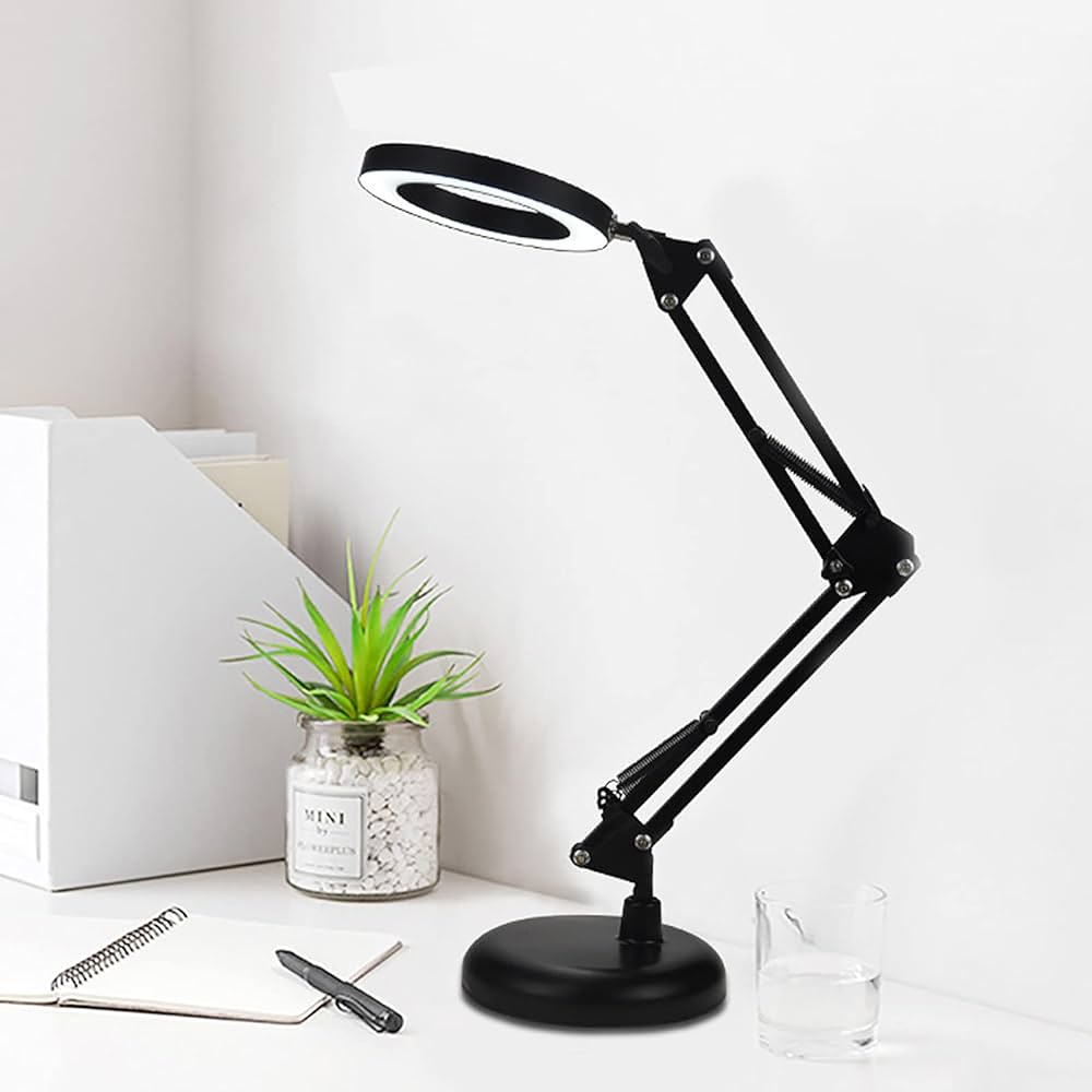 Lámpara de escritorio con base y clip regulable flexible Foto 7193381-F7.jpg