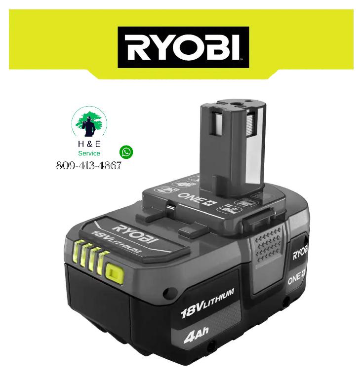 RYOBI - Batería ONE de 18 Voltios y 4 Amperios Foto 7196655-1.jpg