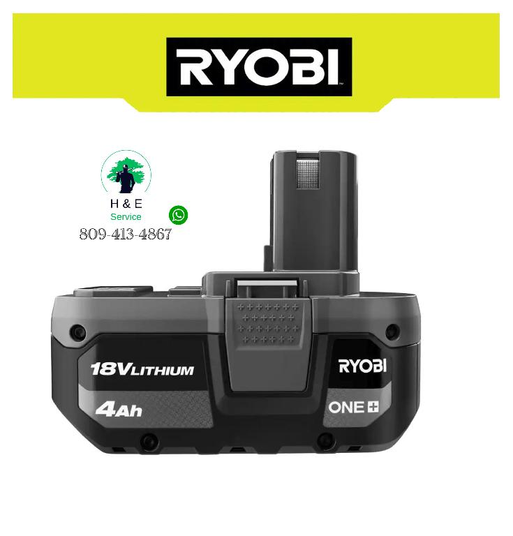 RYOBI - Batería ONE de 18 Voltios y 4 Amperios Foto 7196655-2.jpg