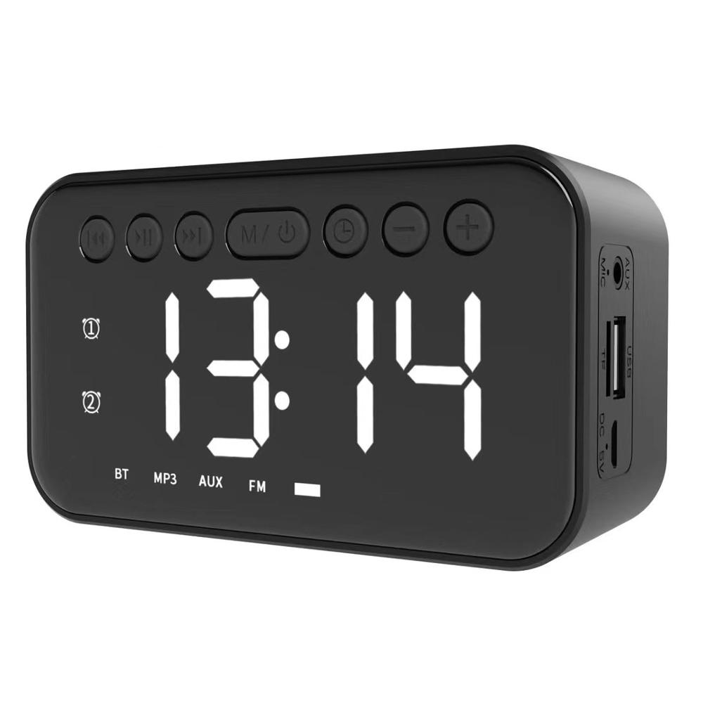 Reloj despertador con bocina y musica FM Radio Foto 7200608-n4.jpg