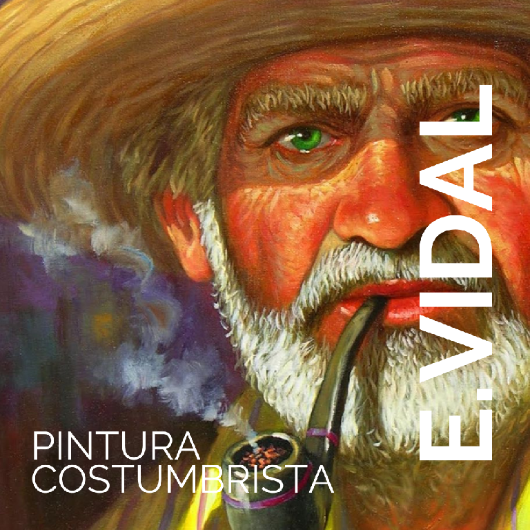 Pintor Dominicano cuadro Costumbrista Obra De Arte E.vidal Foto 7203583-4.jpg