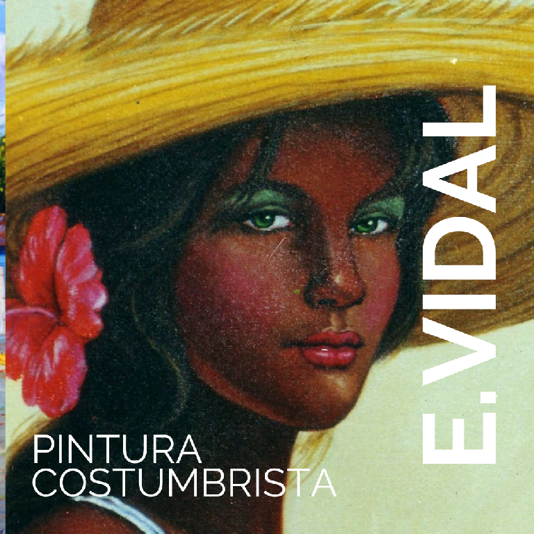 Pintor Dominicano cuadro Costumbrista Obra De Arte E.vidal Foto 7203584-1.jpg