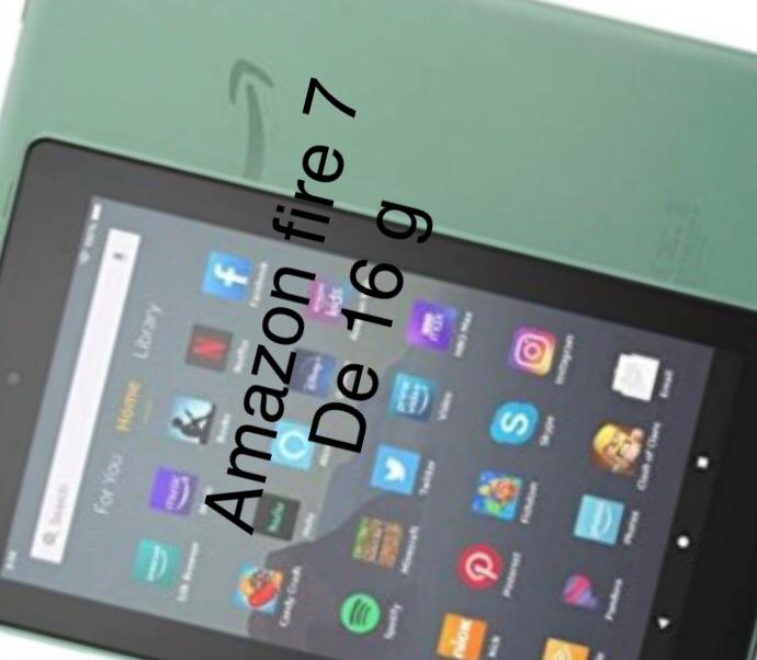 Tablet Amazon fire 7  Nueva de caja 16 g.  Foto 7203713-3.jpg
