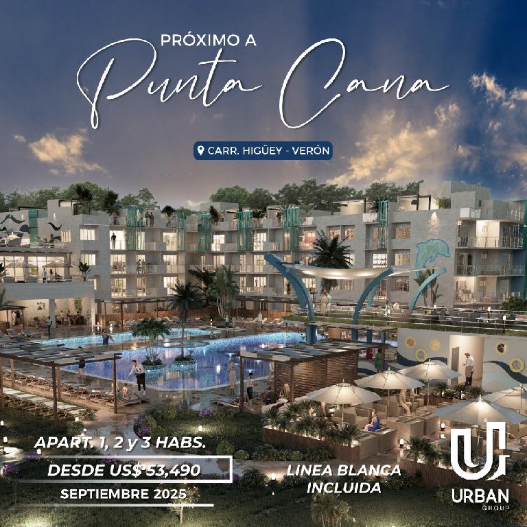 Apartamentos con mas de 100 amenidades proximo a Punta Cana Foto 7206405-3.jpg