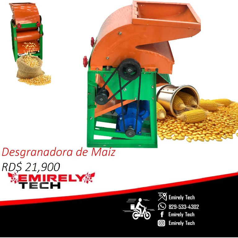 Desgranadora de maiz seco electrica trilladora peladora automatica de  Foto 7210142-1.jpg
