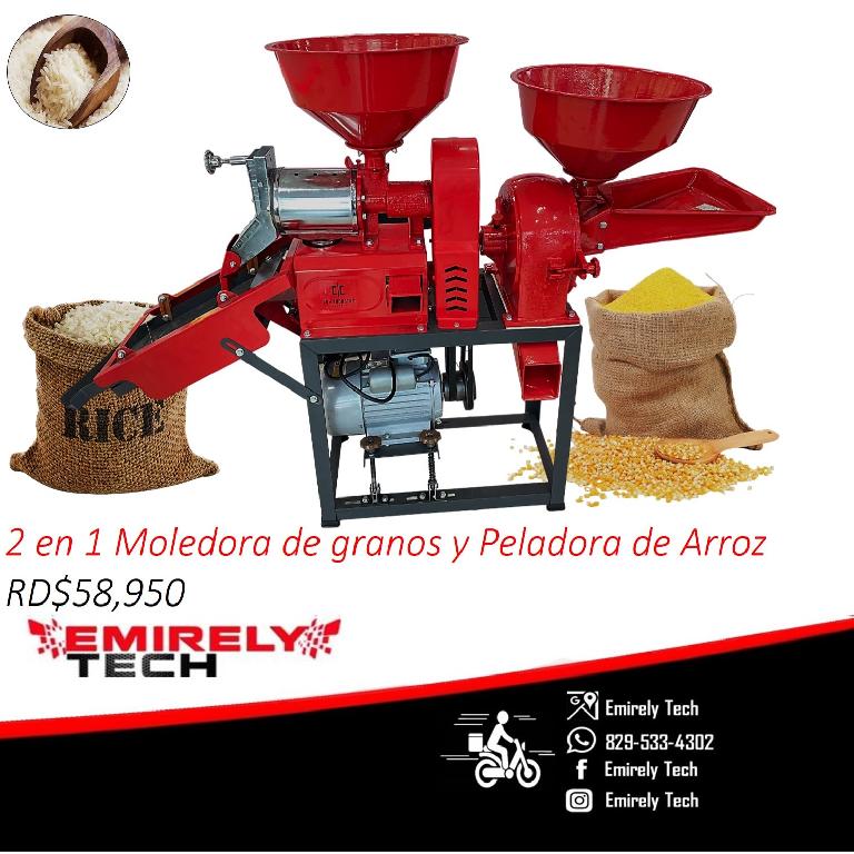 Moledora molino trituradora trilladora de granos y peladora de arroz 2 Foto 7212384-1.jpg