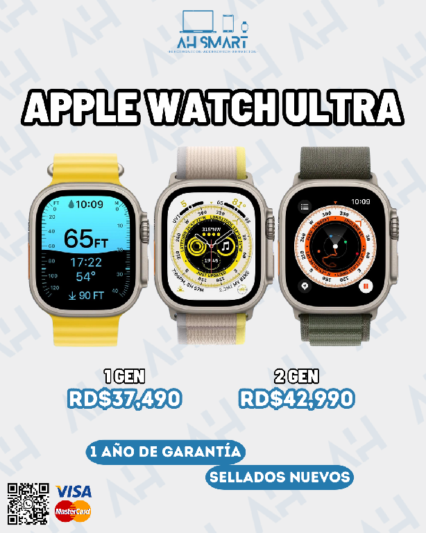 Apple Watch Ultra 1 Gen 2 Gen Sellados Nuevos LTE Foto 7214776-1.jpg