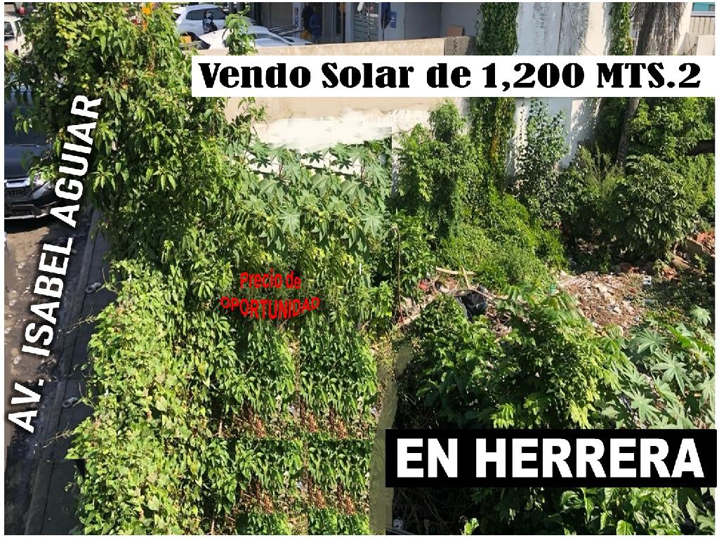 ATENCION HERRERA TE VENDO UN SOLAR DE 1200 MTS.2 EN LA MISMA ISABEL AG Foto 7216605-5.jpg