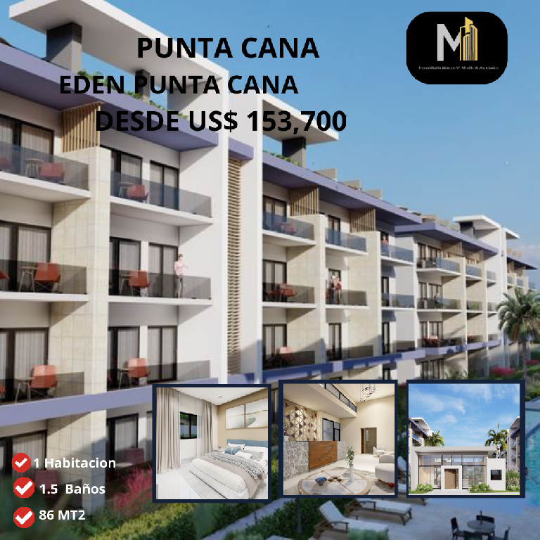 Vendo Apartamento En Punta Cana  Foto 7218394-1.jpg
