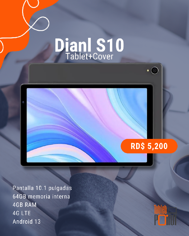 Tablet Dialn S10 - 64GB 4GB RAM 10 PULGS NUEVA. Foto 7221165-1.jpg